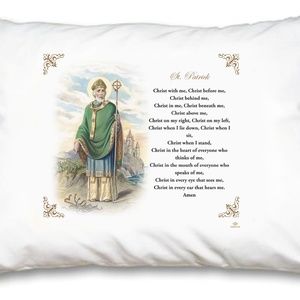 St Patrick Pillow Case - English Prayer